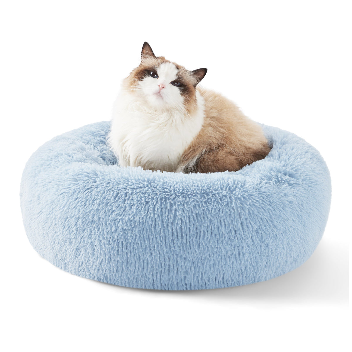 Calming Donut Bed for Dogs and Cats
