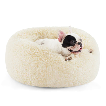 Calming Donut Bed for Dogs and Cats