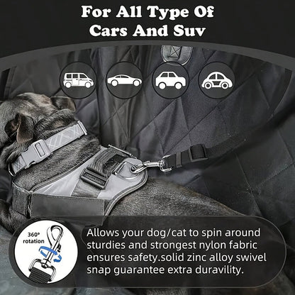 Headrest Car Dog Safety Seatbelt