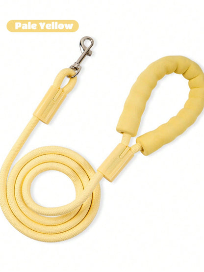 Dopamine Color Dog Leash, Explosion-Proof Colorful Nylon Round Rope For Walking Dogs Outdoor