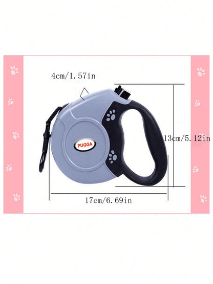 Retractable Dog Leash Automatic Extending Nylon Rope For Large Dogs Walking