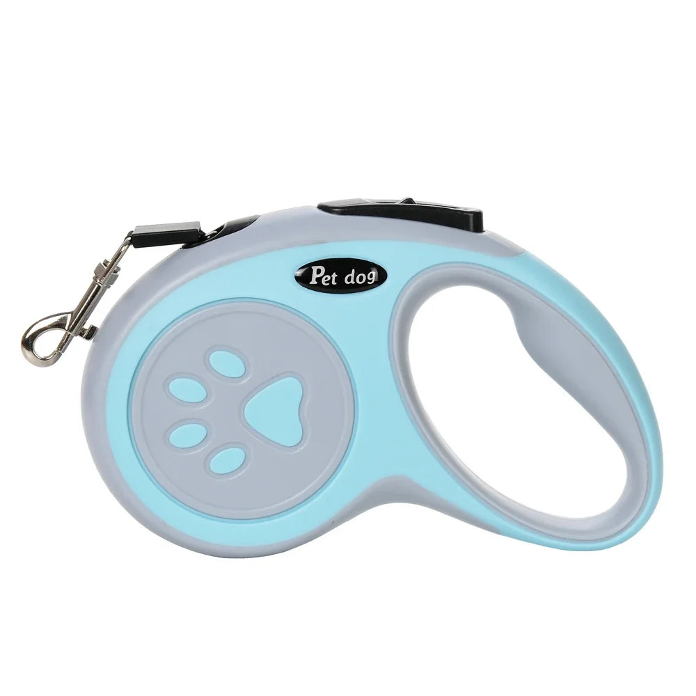 3m 5m Nylon Pet Dog Leash Automatic Retractable Extending Rope Puppy Walking Running Traction Roulette For Small Big Dogs Cats