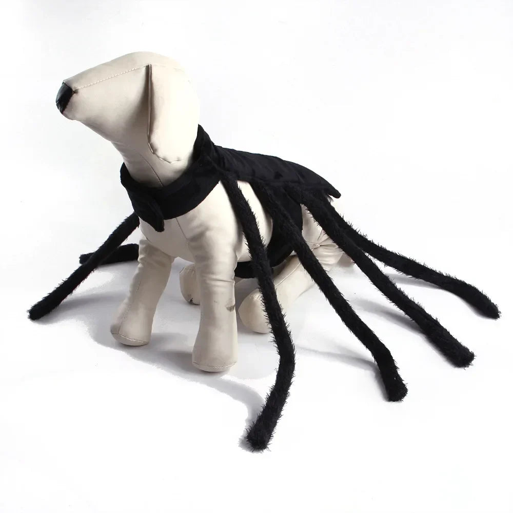 1pcs halloween spider costume funny pet cat dog clothes for small medium-sized dog clothings halloween cosplay pet accessories