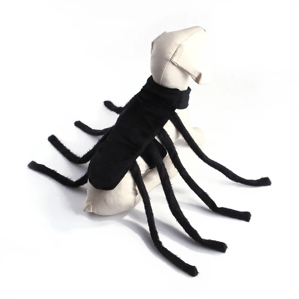 1pcs halloween spider costume funny pet cat dog clothes for small medium-sized dog clothings halloween cosplay pet accessories