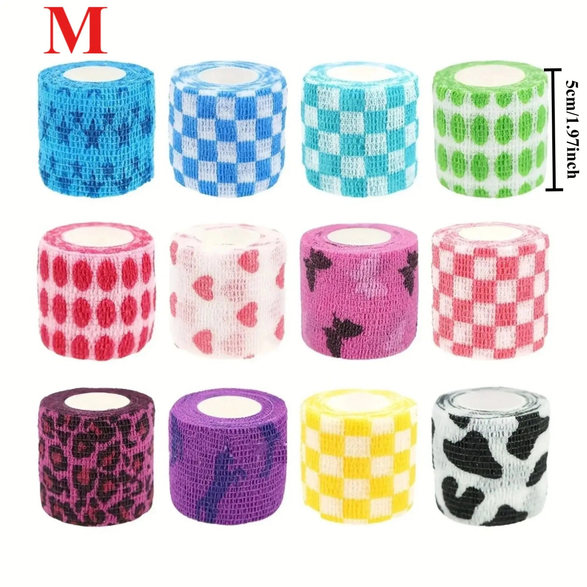 12/6pcs Pet Puppys Anti Dirt Tool Legging Self Adhesive Bandages for Walking Dog Feet Wrapping Protective Bandages Dog Accessory