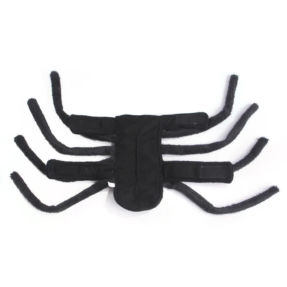 1pcs halloween spider costume funny pet cat dog clothes for small medium-sized dog clothings halloween cosplay pet accessories
