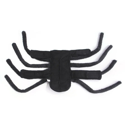 1pcs halloween spider costume funny pet cat dog clothes for small medium-sized dog clothings halloween cosplay pet accessories