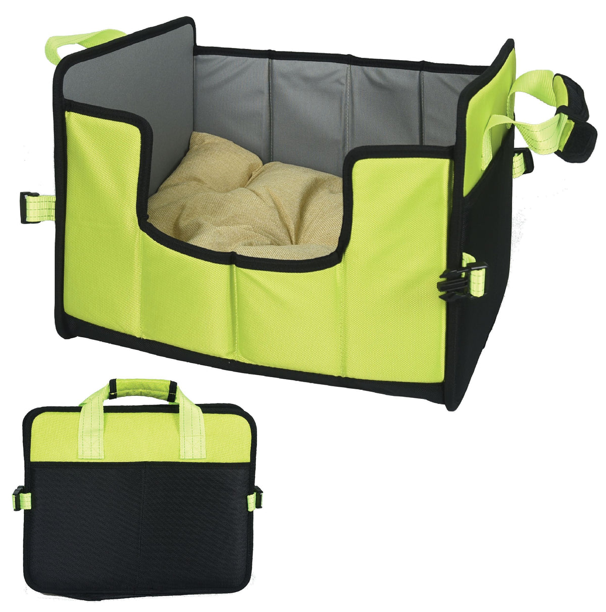 Pet Life ® 'Travel-Nest' Folding Travel Cat and Dog Bed